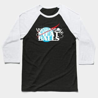 Worms and Meatballs Baseball T-Shirt